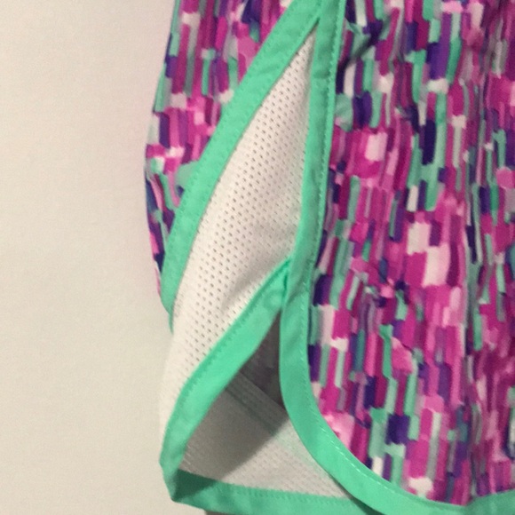 Women’s athletic shorts purples & green Size Small - Picture 2 of 6